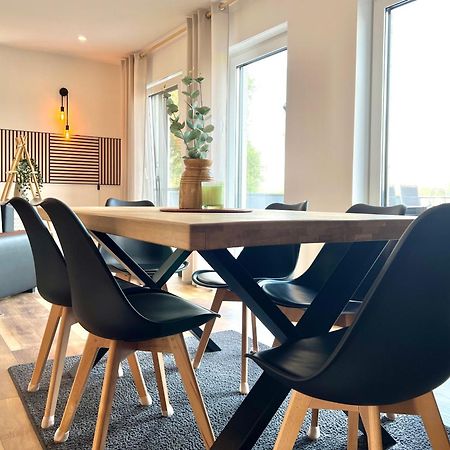 Grosse Wohnung Wellness + Sauna + Netflix Petershagen Eksteriør billede