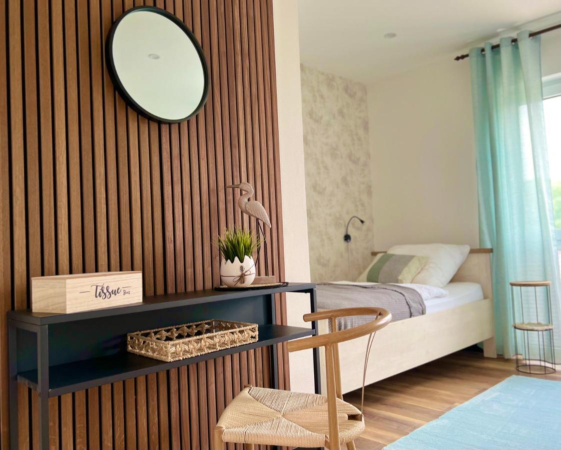 Grosse Wohnung Wellness + Sauna + Netflix Petershagen Eksteriør billede
