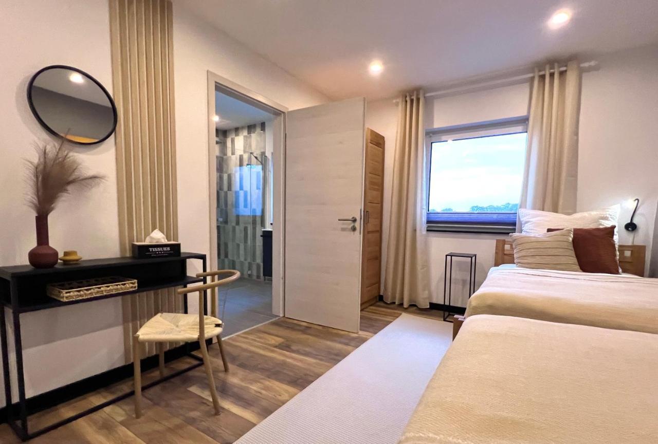 Grosse Wohnung Wellness + Sauna + Netflix Petershagen Eksteriør billede