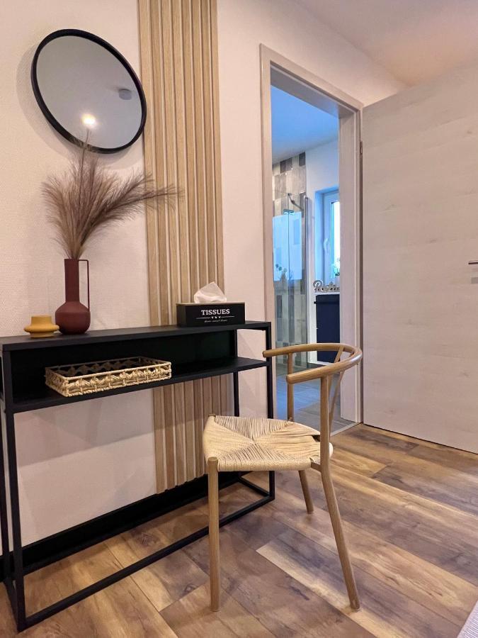 Grosse Wohnung Wellness + Sauna + Netflix Petershagen Eksteriør billede