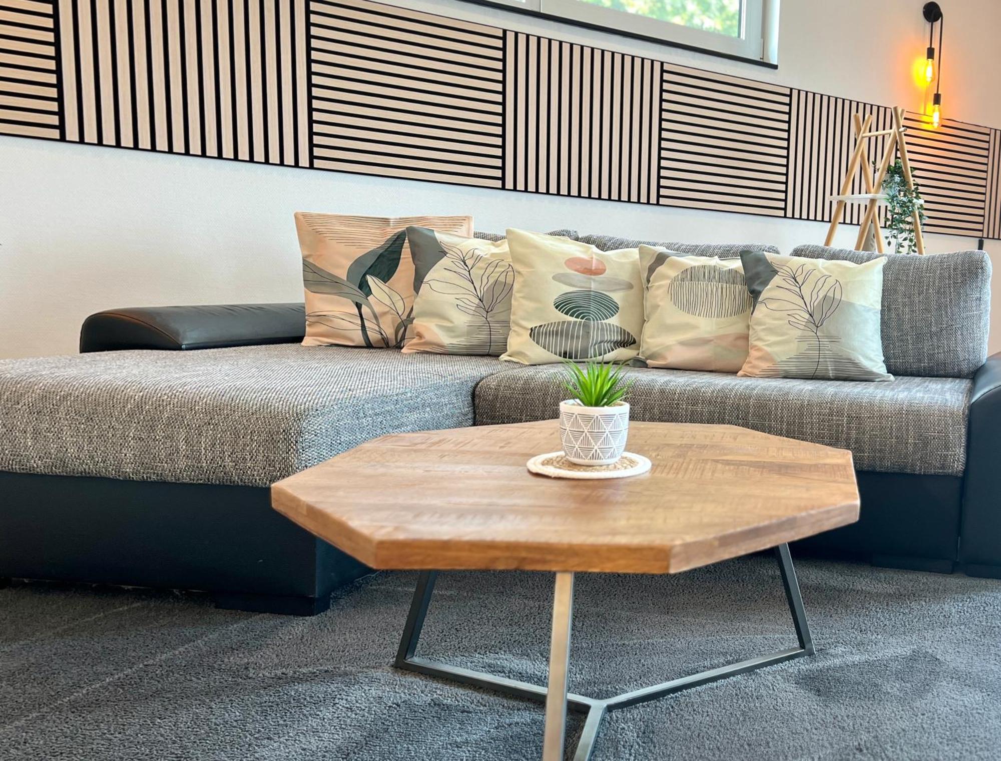 Grosse Wohnung Wellness + Sauna + Netflix Petershagen Eksteriør billede